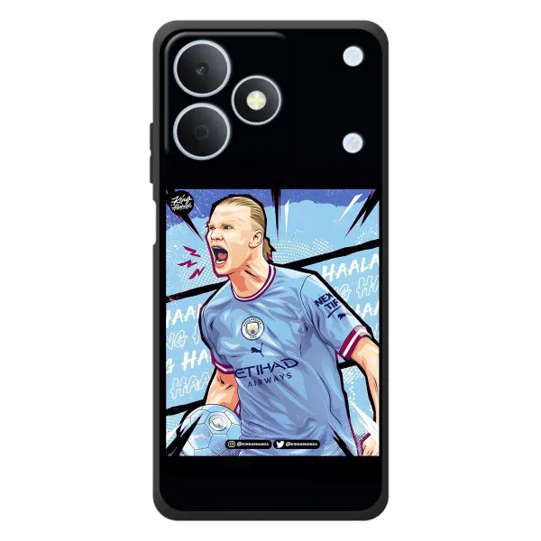 Чехол с принтом «гол Эрлинг Холланд» для Realme Note 80