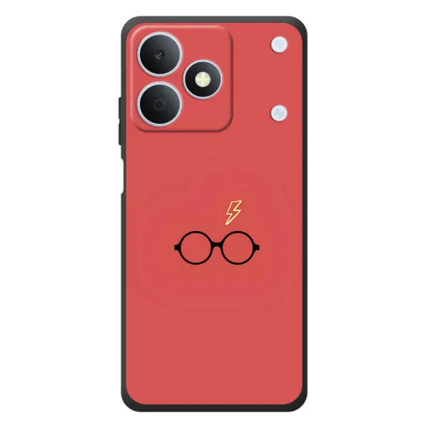 Чохол з принтом «шрам та окуляри» для Realme Note 80