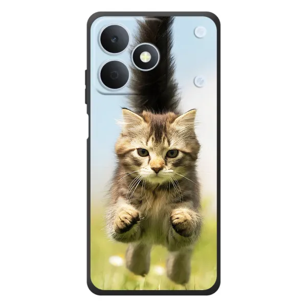 Чехол с принтом «Прыжок кота» для Realme Note 80