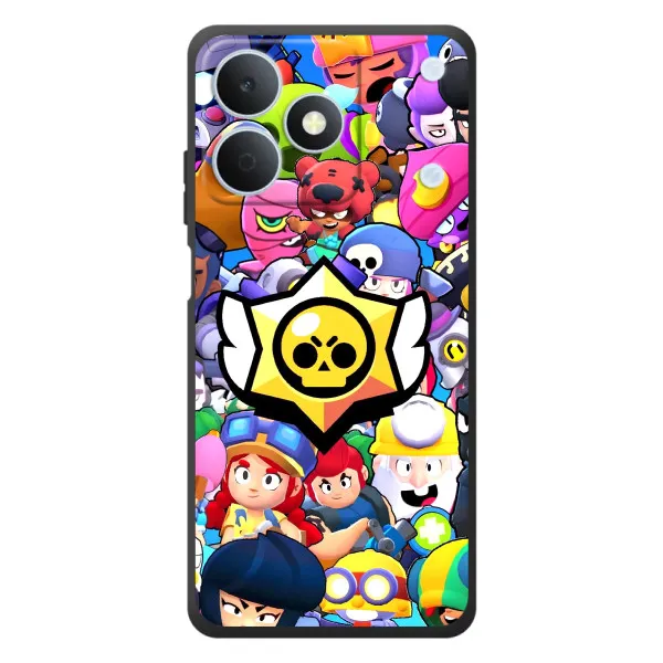 Чехол с принтом «Лого Brawl Stars» для Realme Note 80