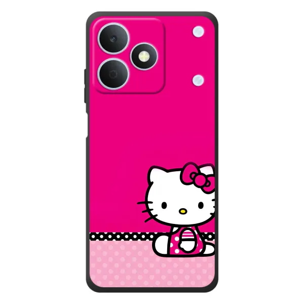 Чохол з принтом «Girl KITTY» для Realme Note 80