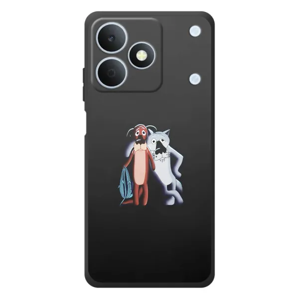 Чохол з принтом «Жив був пес» для Realme Note 80