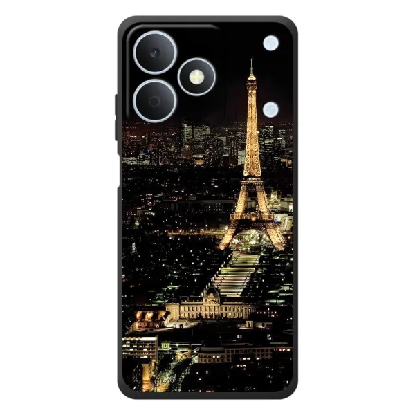 Чехол с принтом «Ночной Париж» для Realme Note 80