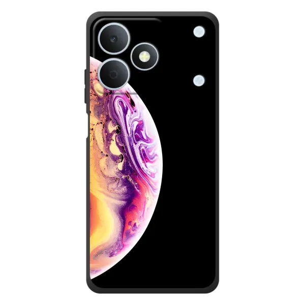 Чехол с принтом «Планета Айфон» для Realme Note 80