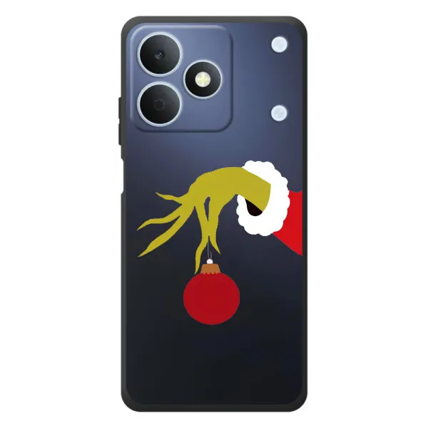 Чехол с принтом «Гринч с игрушкой» для Realme Note 80