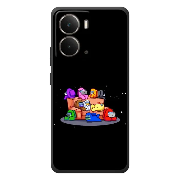 Чехол с принтом «Амонг-ас» для RealMe P3