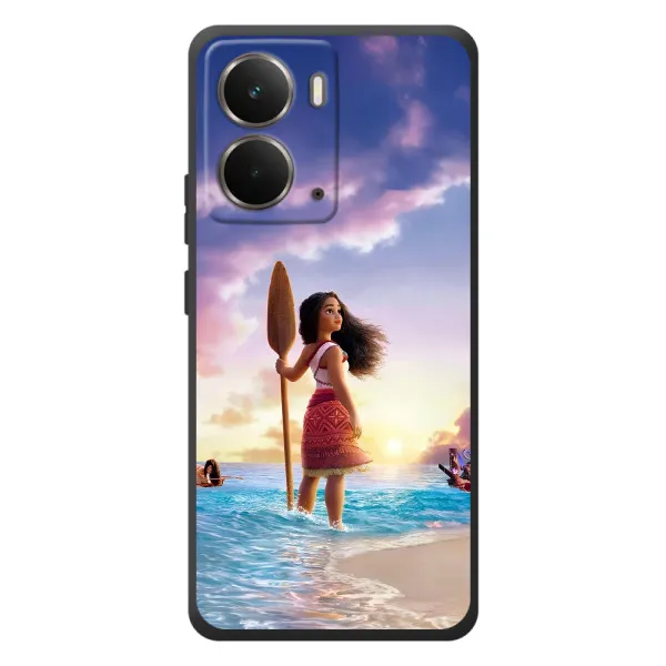 Чехол с принтом «Моана с веслом» для RealMe P3