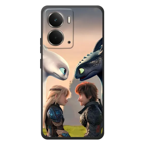 Чехол с принтом «Иккинг и Астрид» для RealMe P3