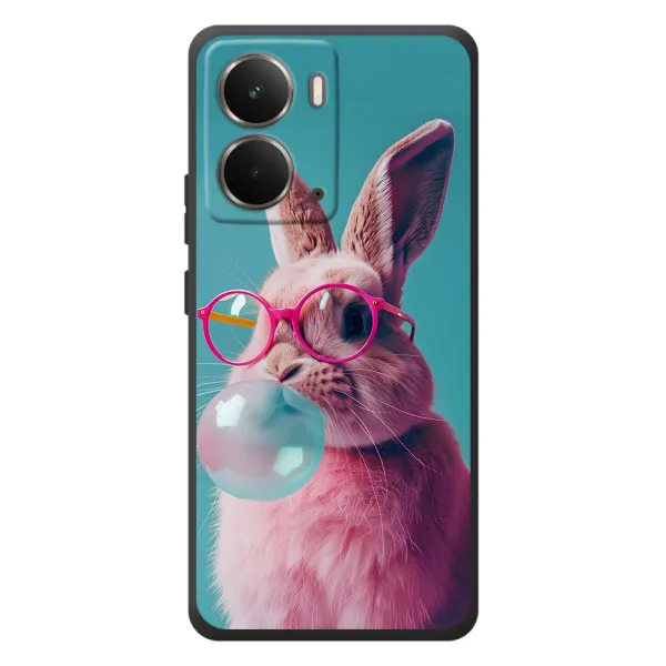 Чехол с принтом «Кролик в очках» для RealMe P3