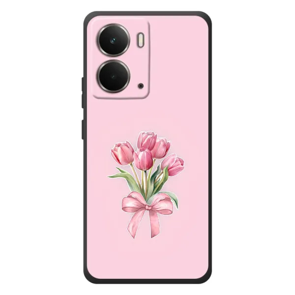 Чехол с принтом «Букет цветов» для RealMe P3