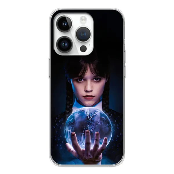 Чохол з принтом «Магічна сфера Венздей» для Realme P4 Чохол з принтом «Магічна сфера Венздей» для Realme P4