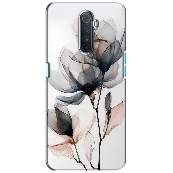 Чехол с принтом «Цветы на белом» для Realme X2 Pro