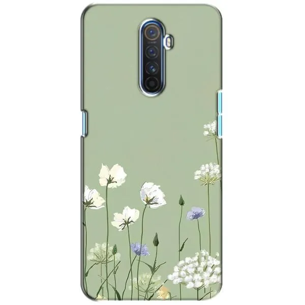 Чехол с принтом «Цветы на зеленом» для Realme X2 Pro