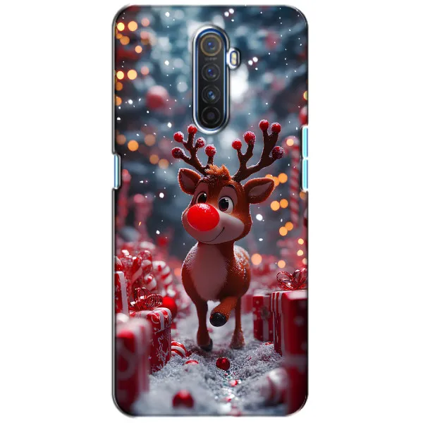 Чохол з принтом «Олень серед подарунків» для Realme X2 Pro
