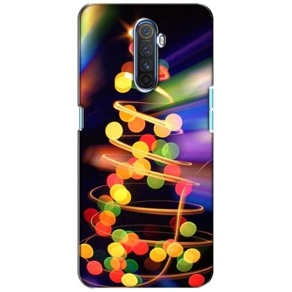 Чехол с принтом «Елка с гирлянд» для Realme X2 Pro