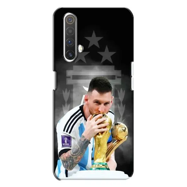 Чехол с принтом «Месси Чемпион» для Realme X3