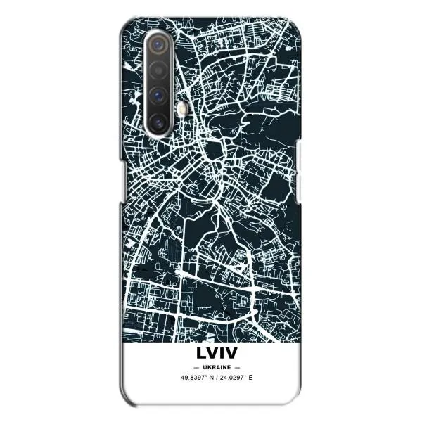 Чехол с принтом «Львов» для Realme X3