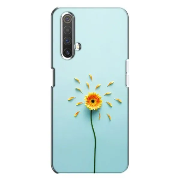 Чехол с принтом «Желтый цветок» для Realme X3