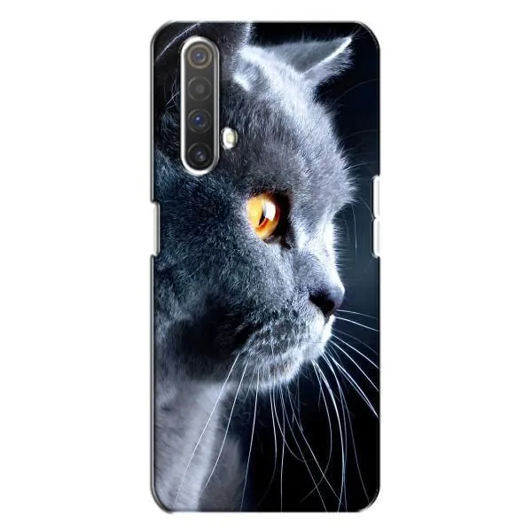 Чехол с принтом «Серый Кот» для Realme X3