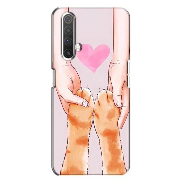 Чехол с принтом «Любовь к котикам» для Realme X3