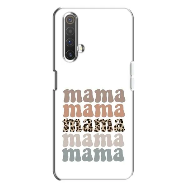 Чехол с принтом «Текстовый коллаж мама» для Realme X3 Чехол с принтом «Текстовый коллаж мама» для Realme X3