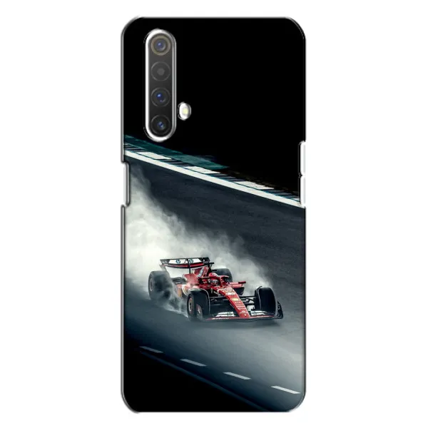 Чехол с принтом «Болид гоночный» для Realme X3