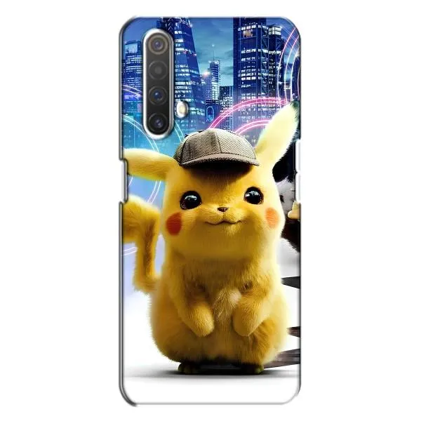 Чехол с принтом «Пикачу в городе» для Realme X3