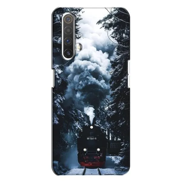 Чехол с принтом «Зимний поезд» для Realme X3