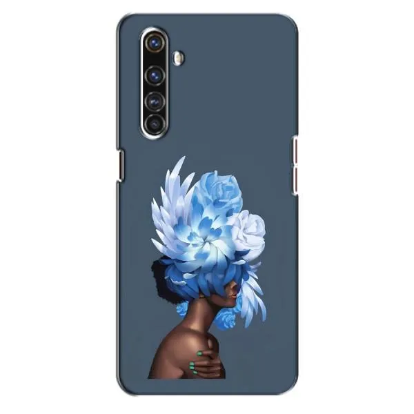 Чехол с принтом «Цветы на голове» для Realme X50 Pro