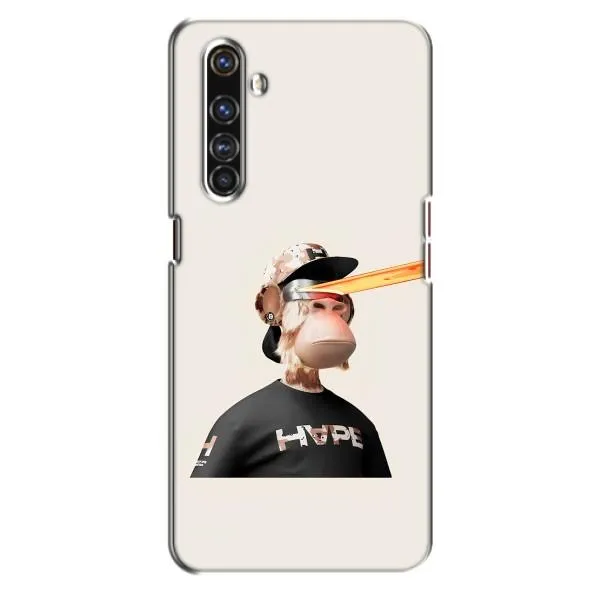 Чехол с принтом «обезьяна NFT в очках» для Realme X50 Pro