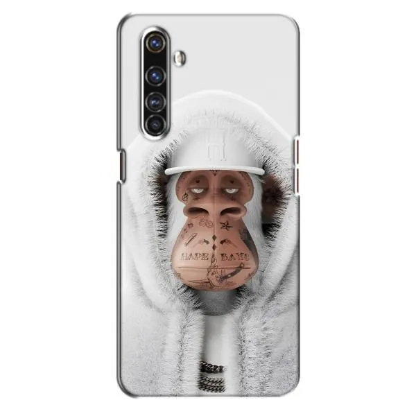 Чехол с принтом «обезьяна NFT в тату» для Realme X50 Pro