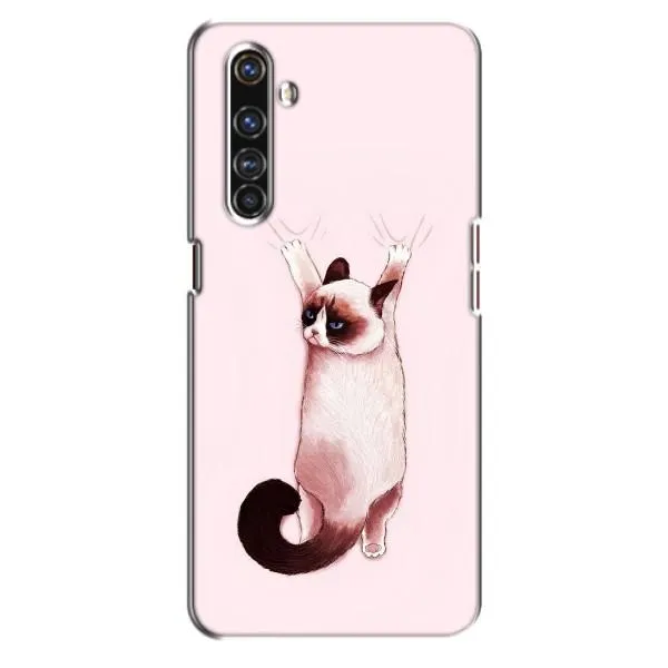 Чехол с принтом «Котик падает» для Realme X50 Pro