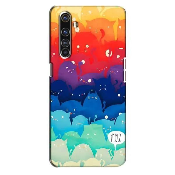 Чехол с принтом «Mew» для Realme X50 Pro
