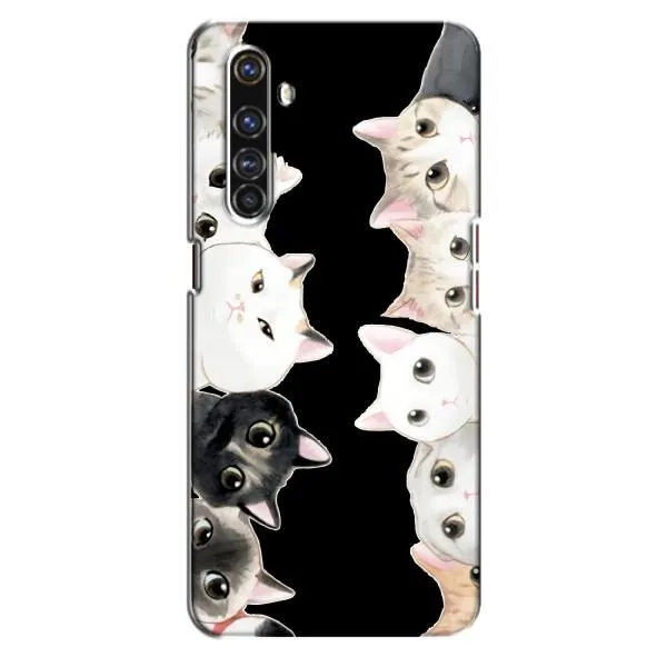 Чехол с принтом «Взгляд котов» для Realme X50 Pro
