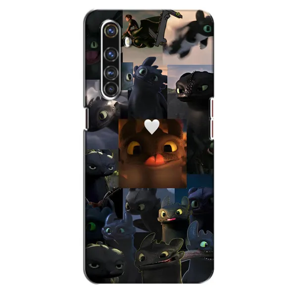 Чехол с принтом «Дракон коллаж» для Realme X50 Pro Чехол с принтом «Дракон коллаж» для Realme X50 Pro