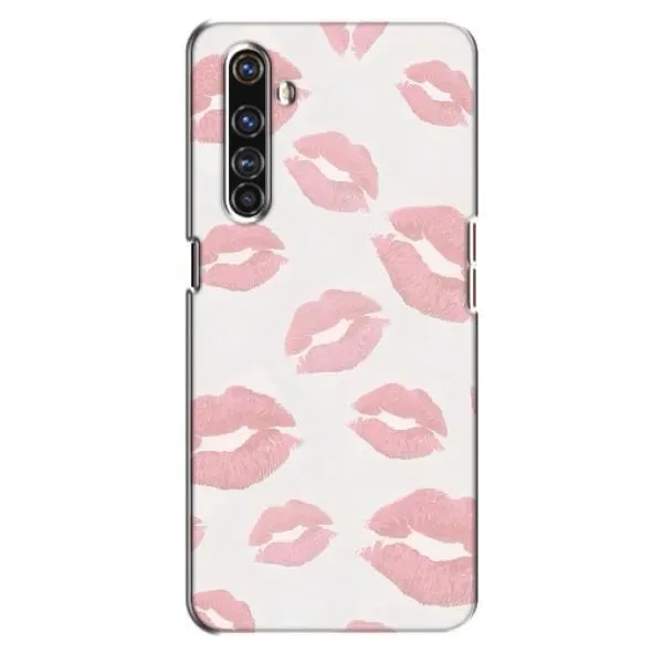 Чехол с принтом «Розовые губы» для Realme X50 Pro