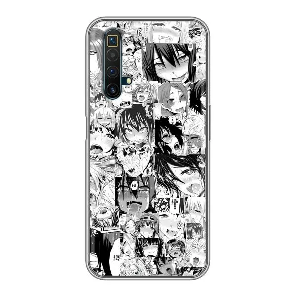 Чехол с принтом «Ahegao manga» для Realme X50