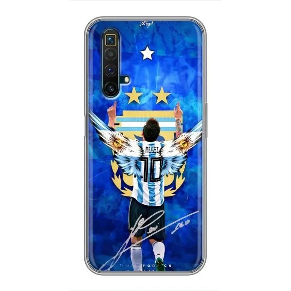 Чехол с принтом «Месси Аргентина» для Realme X50