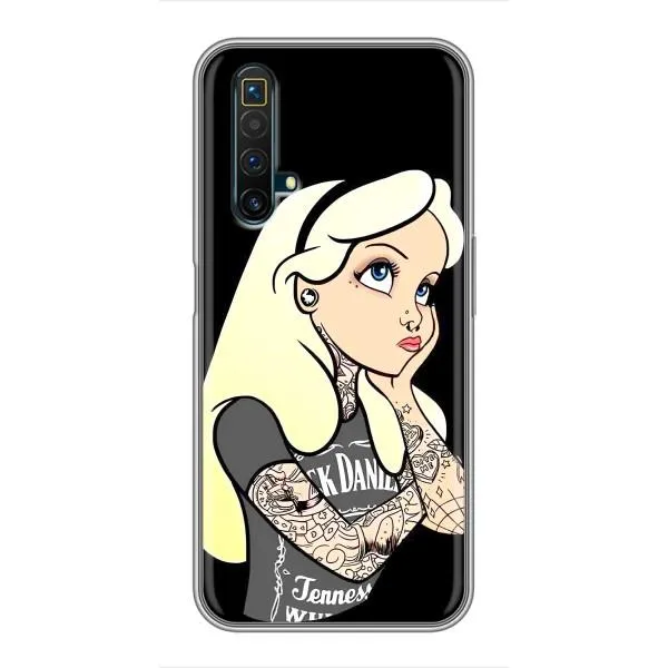 Чохол з принтом «Дівчина в тату» для Realme X50