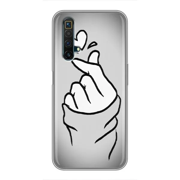 Чохол з принтом «Значок Love» для Realme X50
