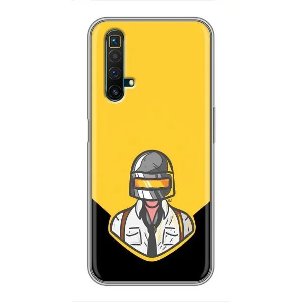 Чехол с принтом «Пабг в шлеме» для Realme X50