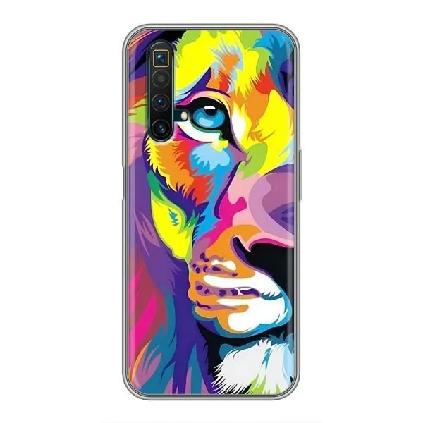 Чехол с принтом «Яркий Лев» для Realme X50
