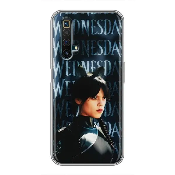 Чохол з принтом «Венздей кішка» для Realme X50