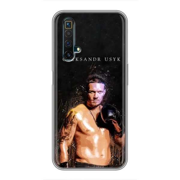 Чохол з принтом «Боксер Олександр Усик» для Realme X50 Чохол з принтом «Боксер Олександр Усик» для Realme X50