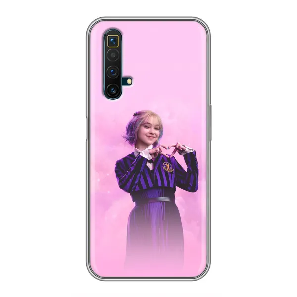 Чохол з принтом «Яскрава Енід Венздей» для Realme X50 Чохол з принтом «Яскрава Енід Венздей» для Realme X50