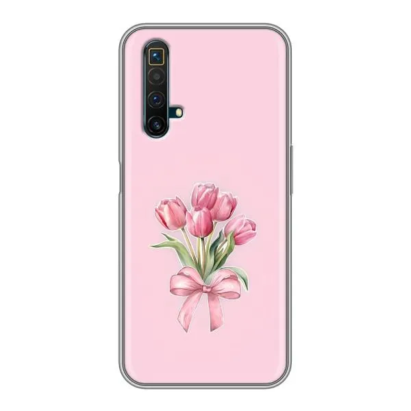 Чохол з принтом «Букет квітів» для Realme X50