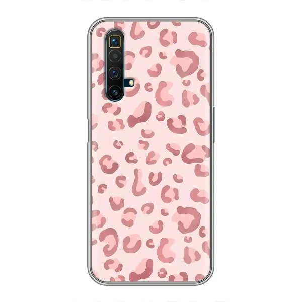 Чохол з принтом «Рожевий леопард» для Realme X50
