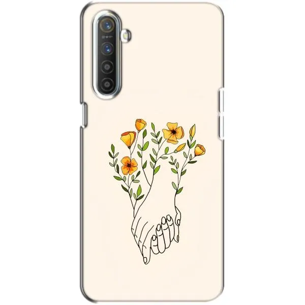 Чехол с принтом «Руки любви» для Realme XT