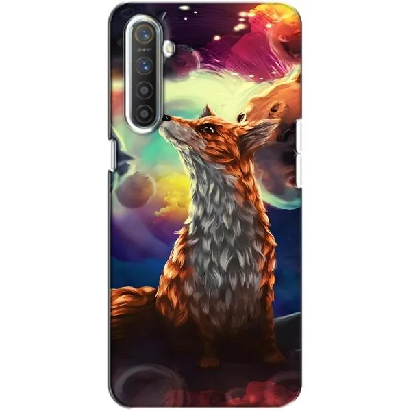 Чехол с принтом «Лисица в космосе» для Realme XT Чехол с принтом «Лисица в космосе» для Realme XT