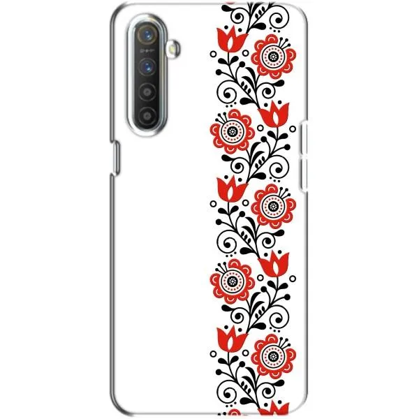 Чехол с принтом «Яркая вишиванка» для Realme XT